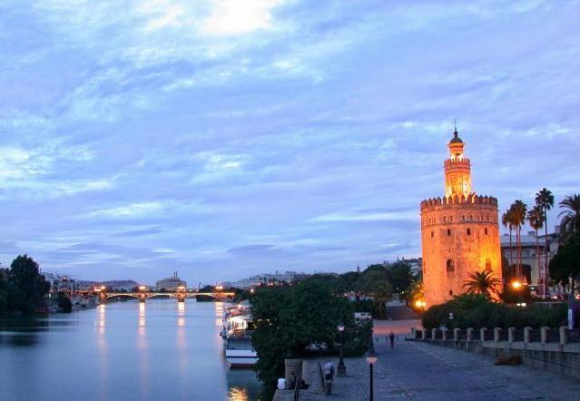 Torre del Oro y Guadalquivir