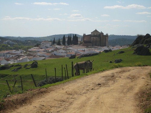 Vista de Cazalla de la Sierra