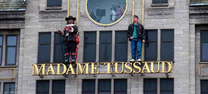 Madame tussaud en amsterdam